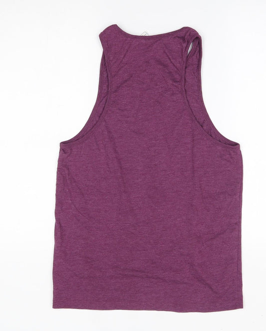 Topman Mens Purple   Basic Tank Size XS