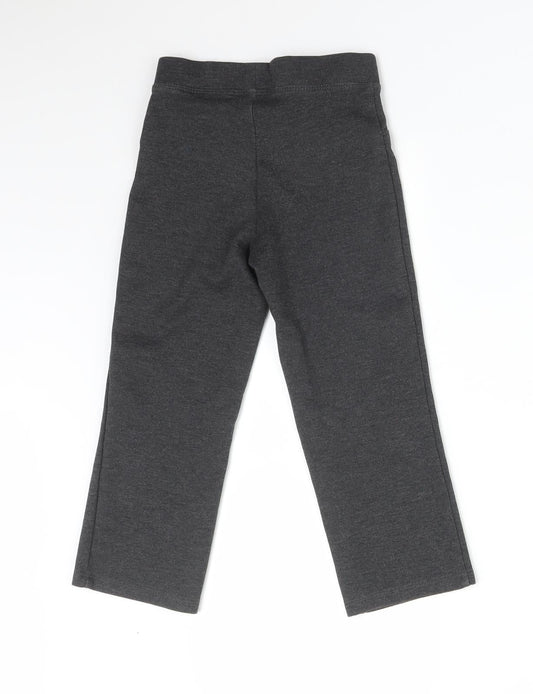 TU Girls Grey   Jegging Trousers Size 4 Years