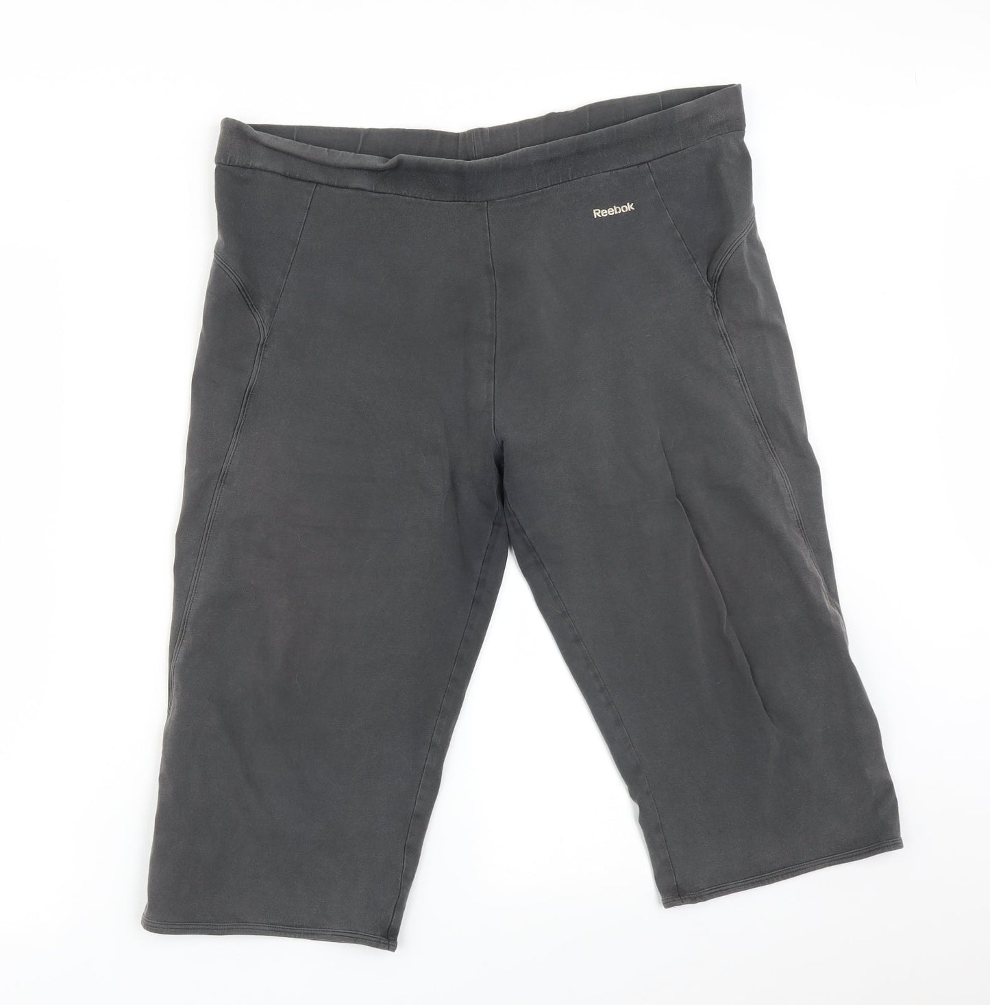 Reebok Womens Grey    Leggings Size XL