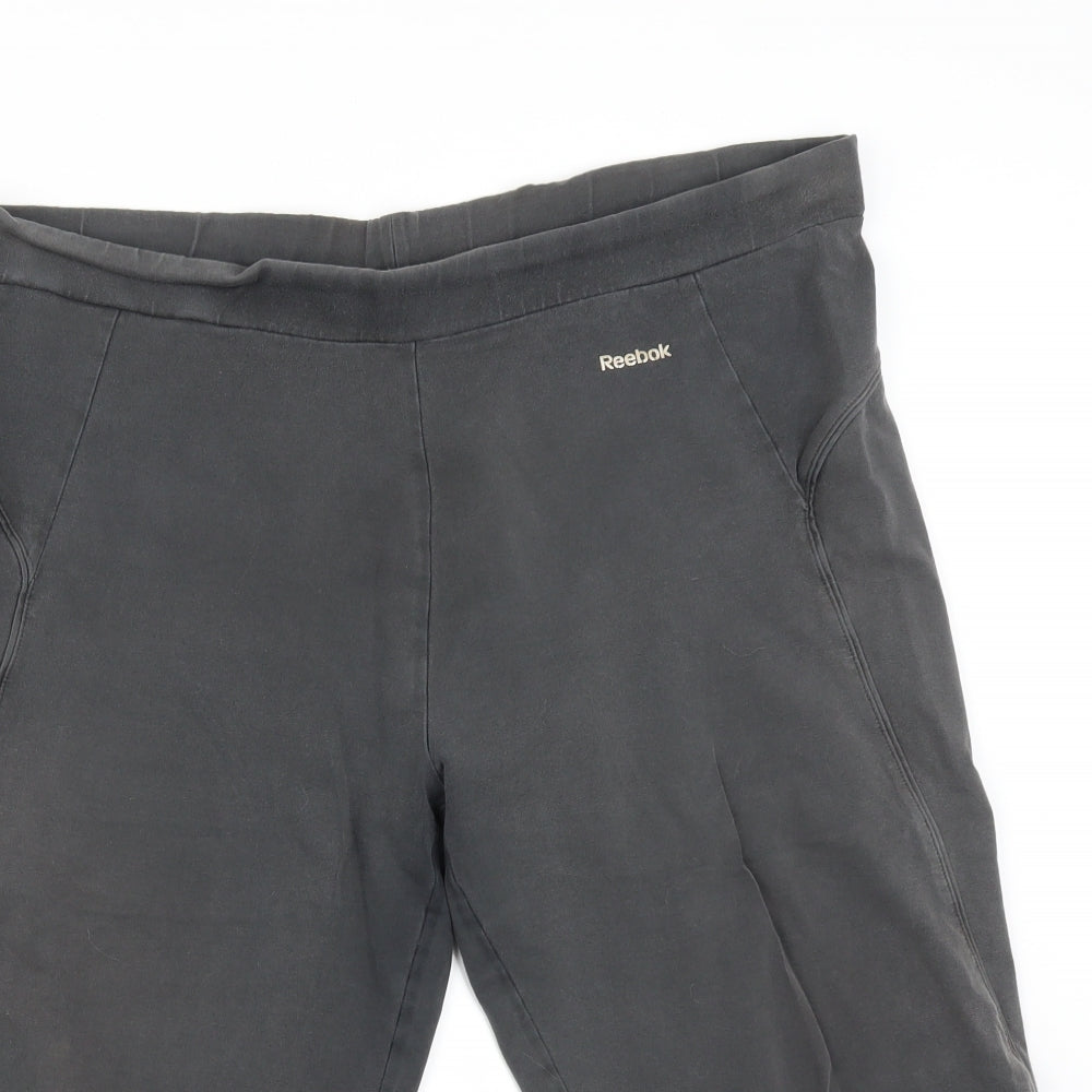 Reebok Womens Grey    Leggings Size XL