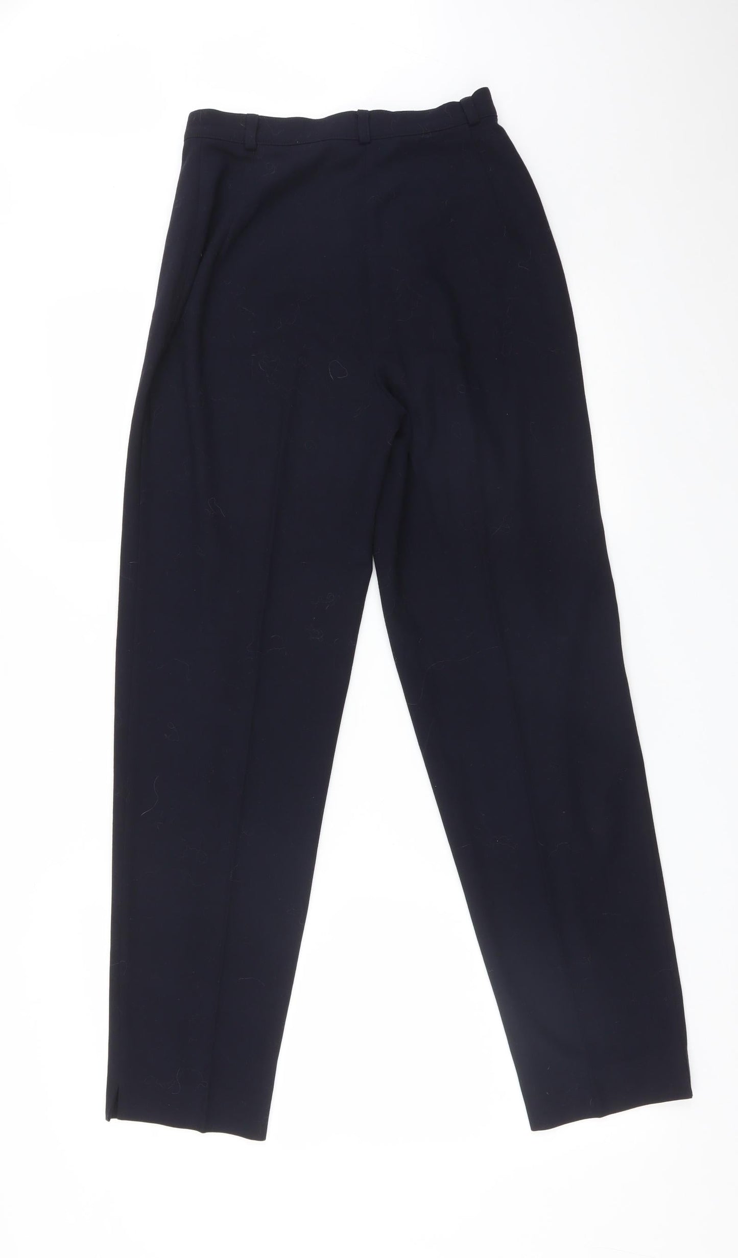 M&S Womens Blue   Trousers  Size 8 L29 in