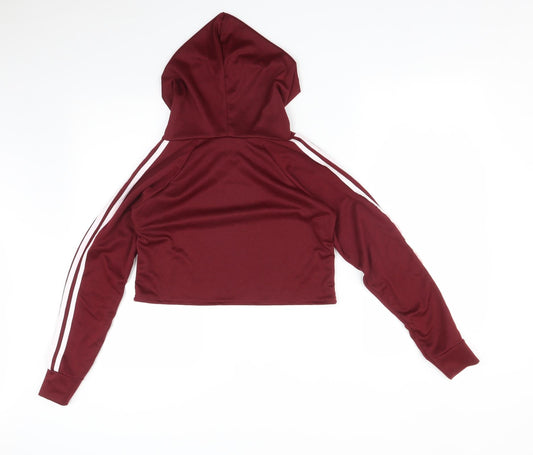 Missguided Womens Red   Pullover Hoodie Size S