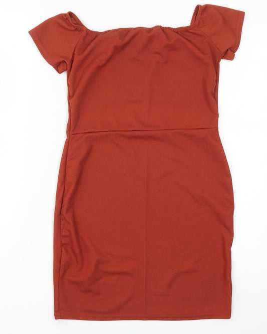 In the Style Womens Red   Mini  Size 10