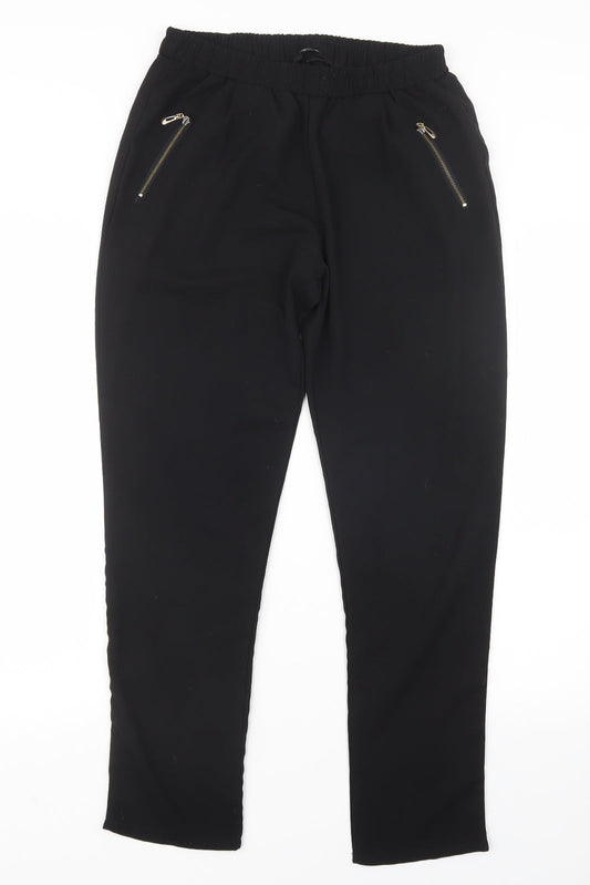 Sinsay Womens Black   Trousers  Size M L28 in