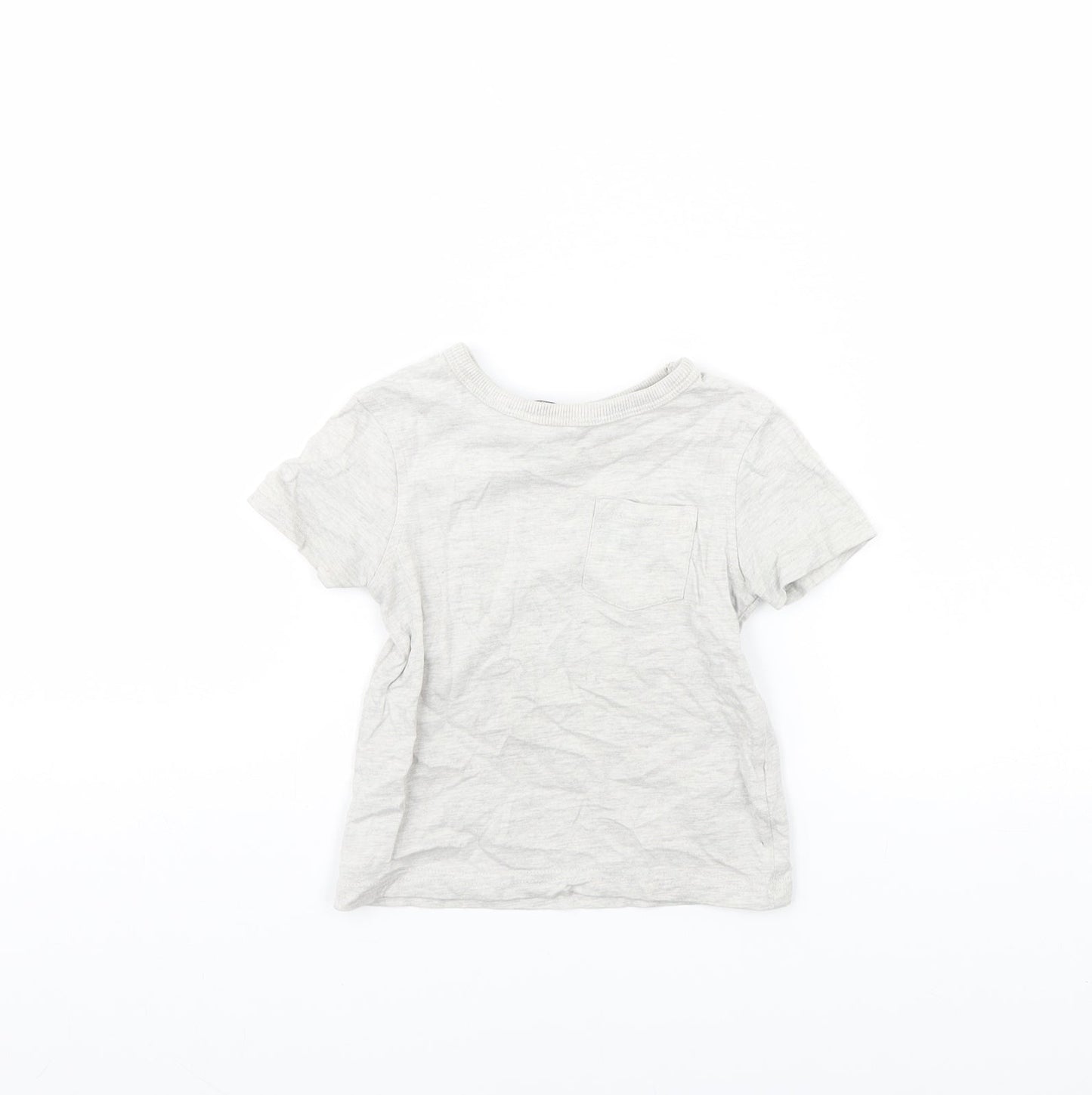 George Baby Grey   Basic T-Shirt Size 12 Months