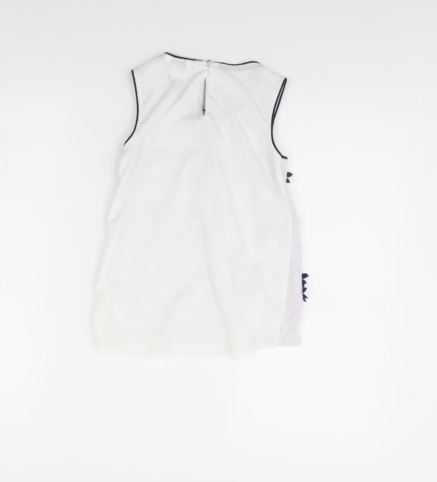 George Girls White   Basic Tank Size 7 Years