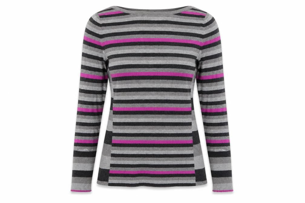 Marks and Spencer Womens Multicoloured Striped  Pullover Jumper Size 8