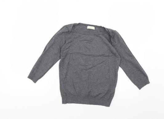 Marks and Spencer Womens Grey   Pullover Jumper Size 8