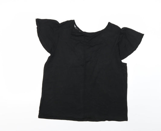 Klass Womens Black   Basic Blouse Size 2XL