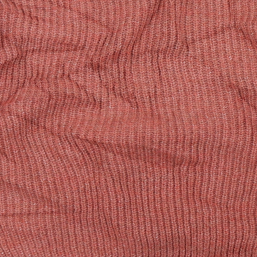 NEXT Womens Brown  Knit Pullover Jumper Size L