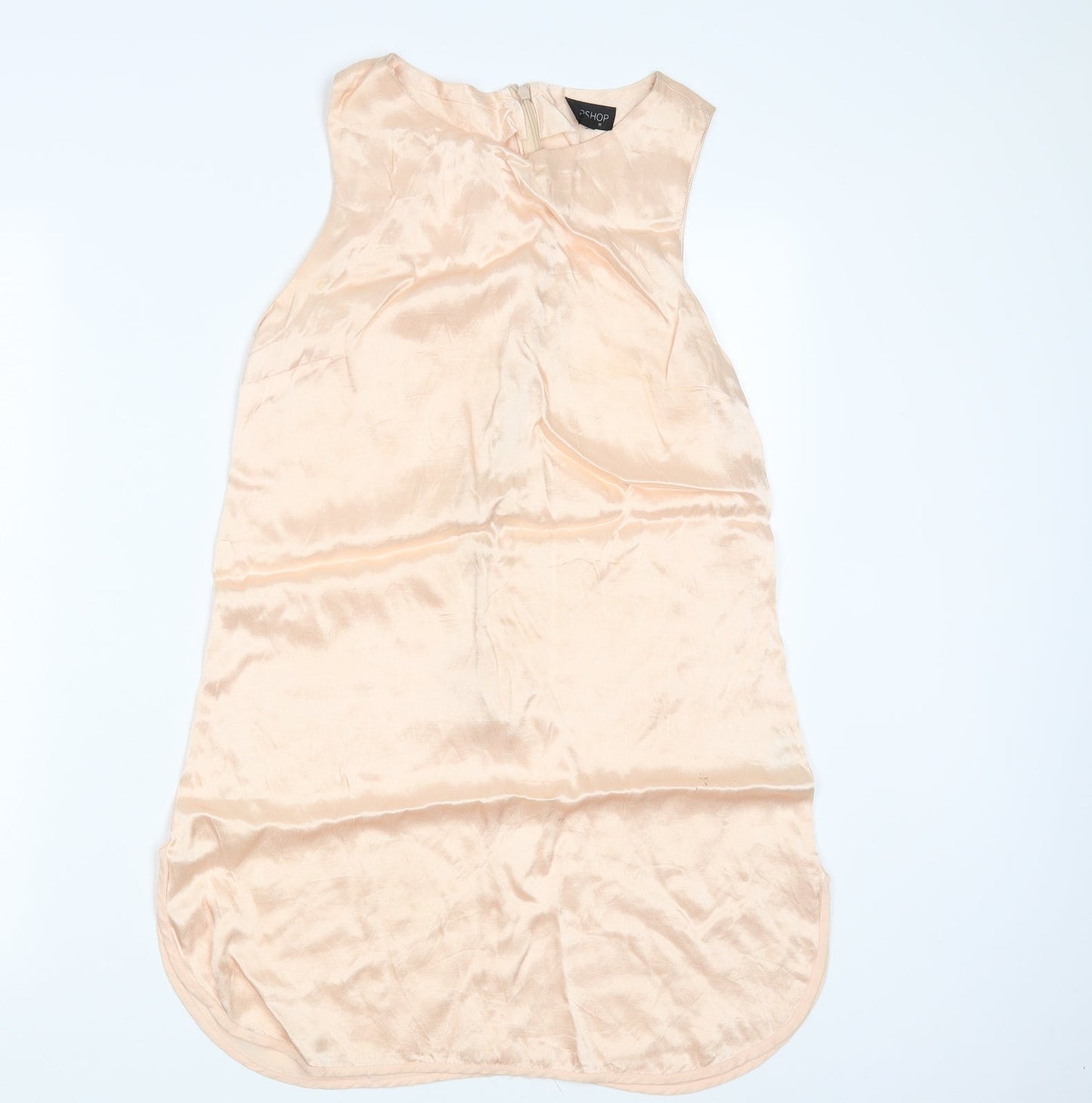 Topshop Womens Gold   Basic Tank Size 10