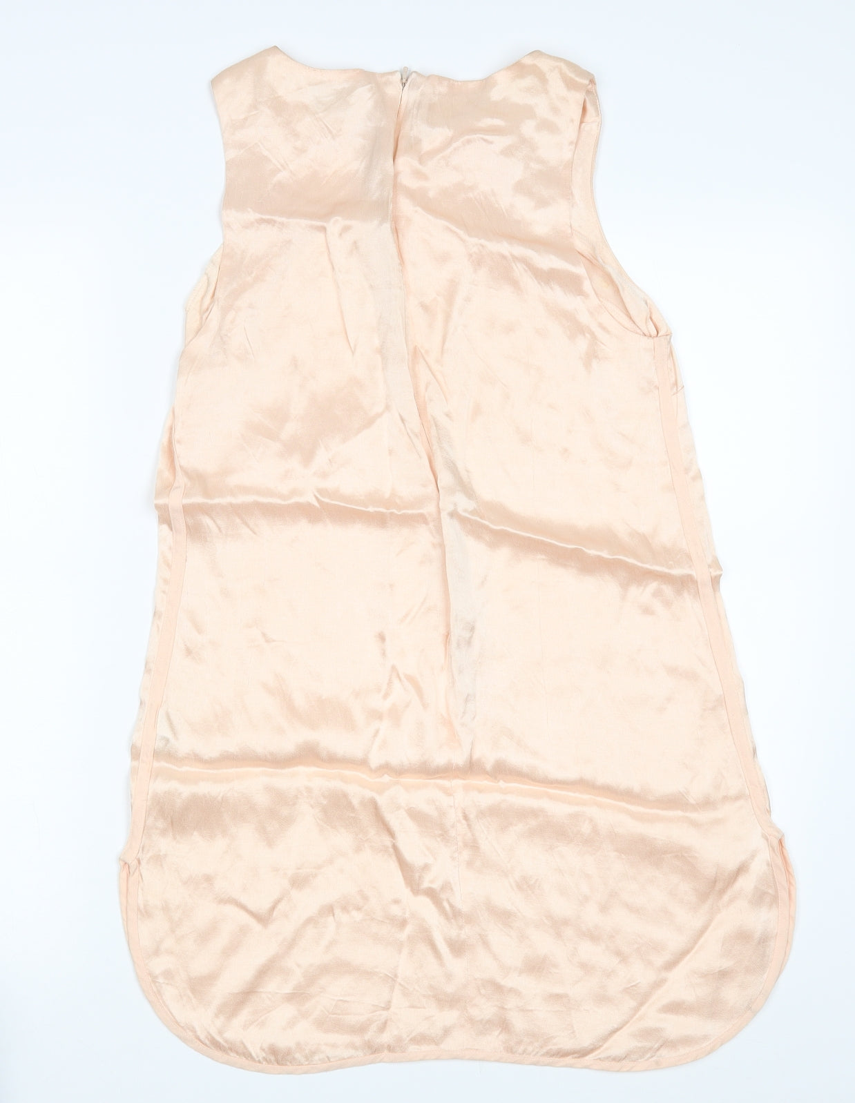 Topshop Womens Gold   Basic Tank Size 10