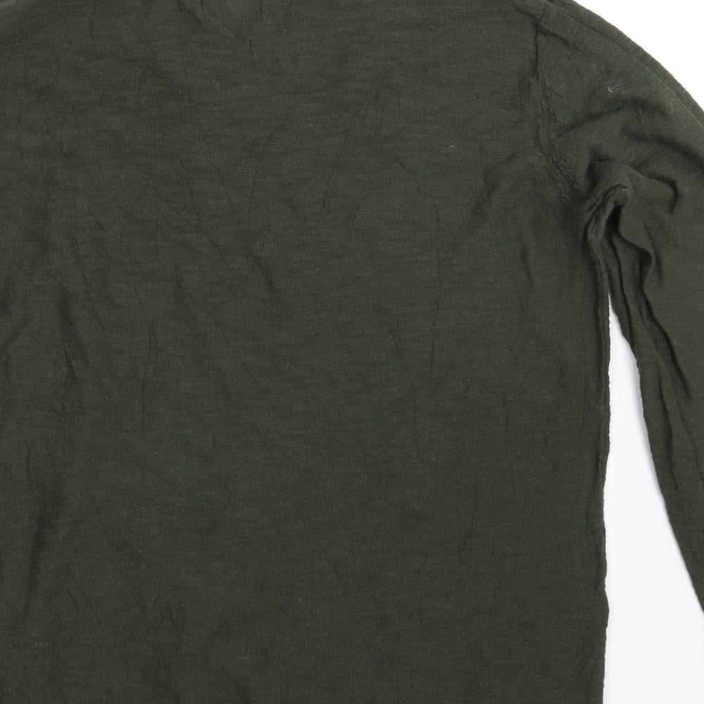 ONLY & SONS Mens Green   Pullover Sweatshirt One Size