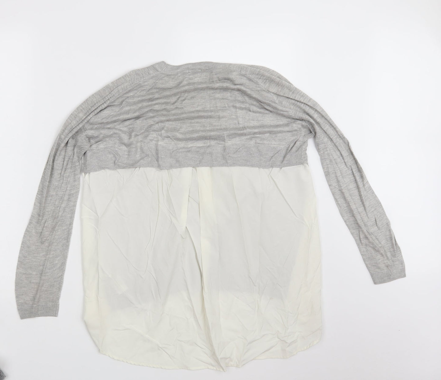 ASOS Womens Grey   Pullover Sweatshirt Size 12