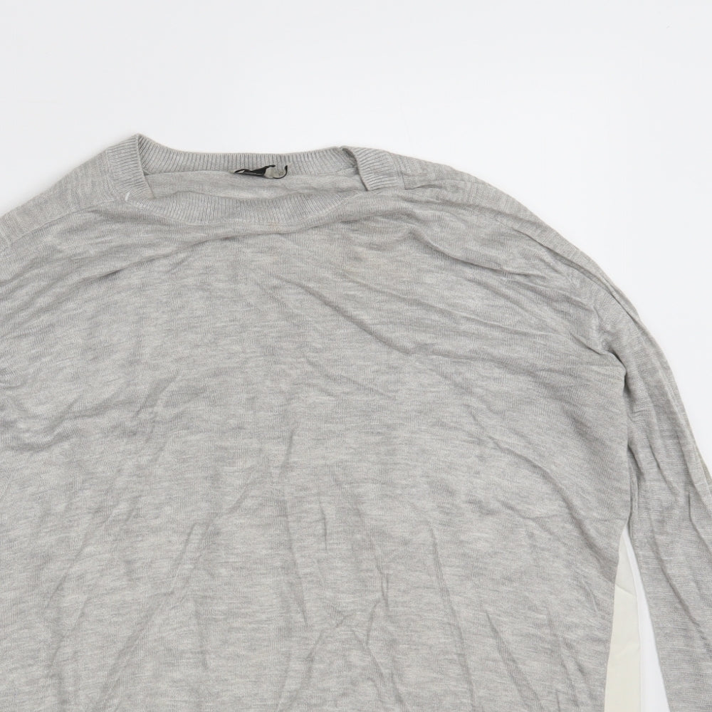 ASOS Womens Grey   Pullover Sweatshirt Size 12