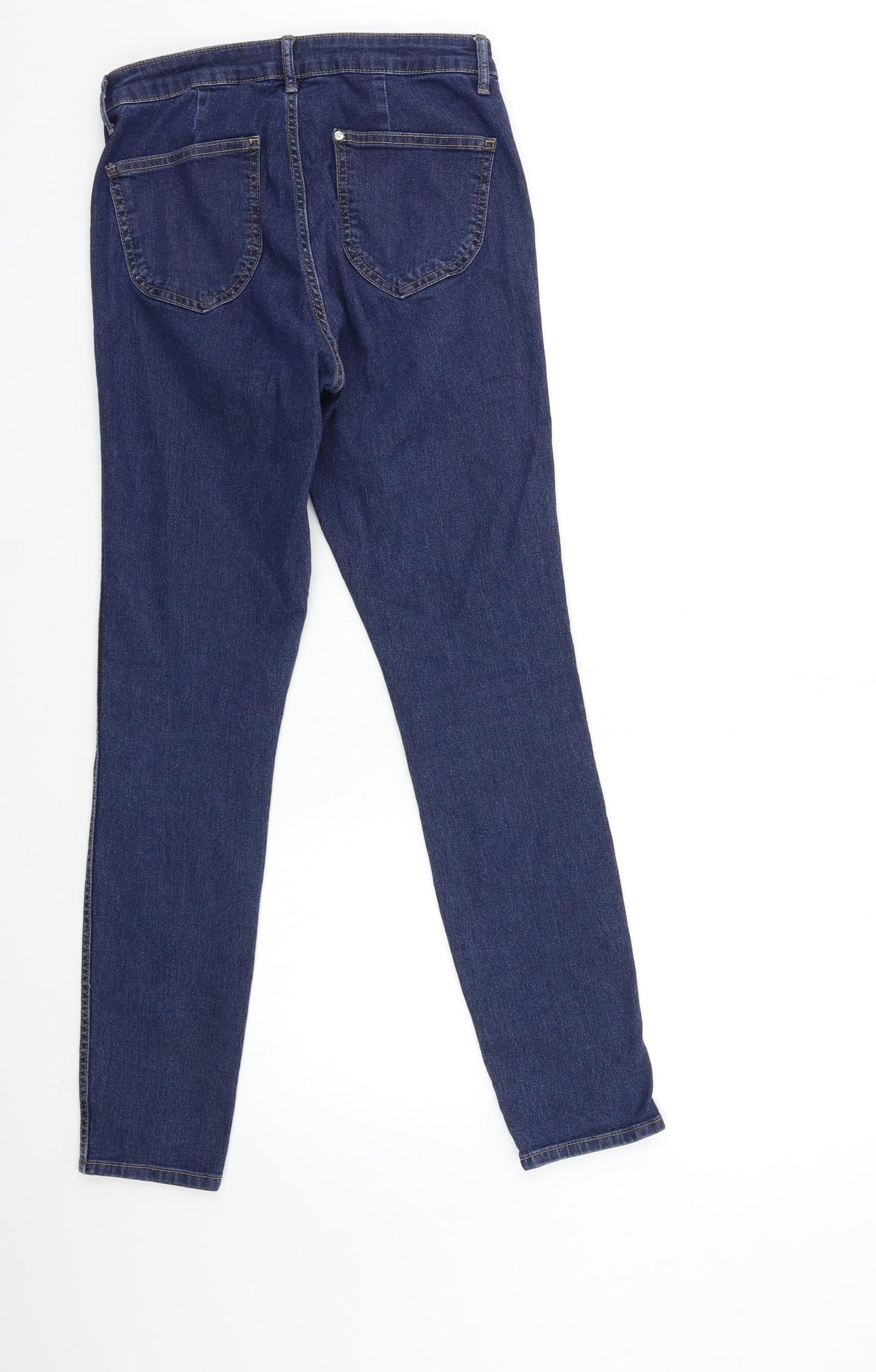 H&M Womens Blue  Denim Skinny Jeans Size 28 in L29 in
