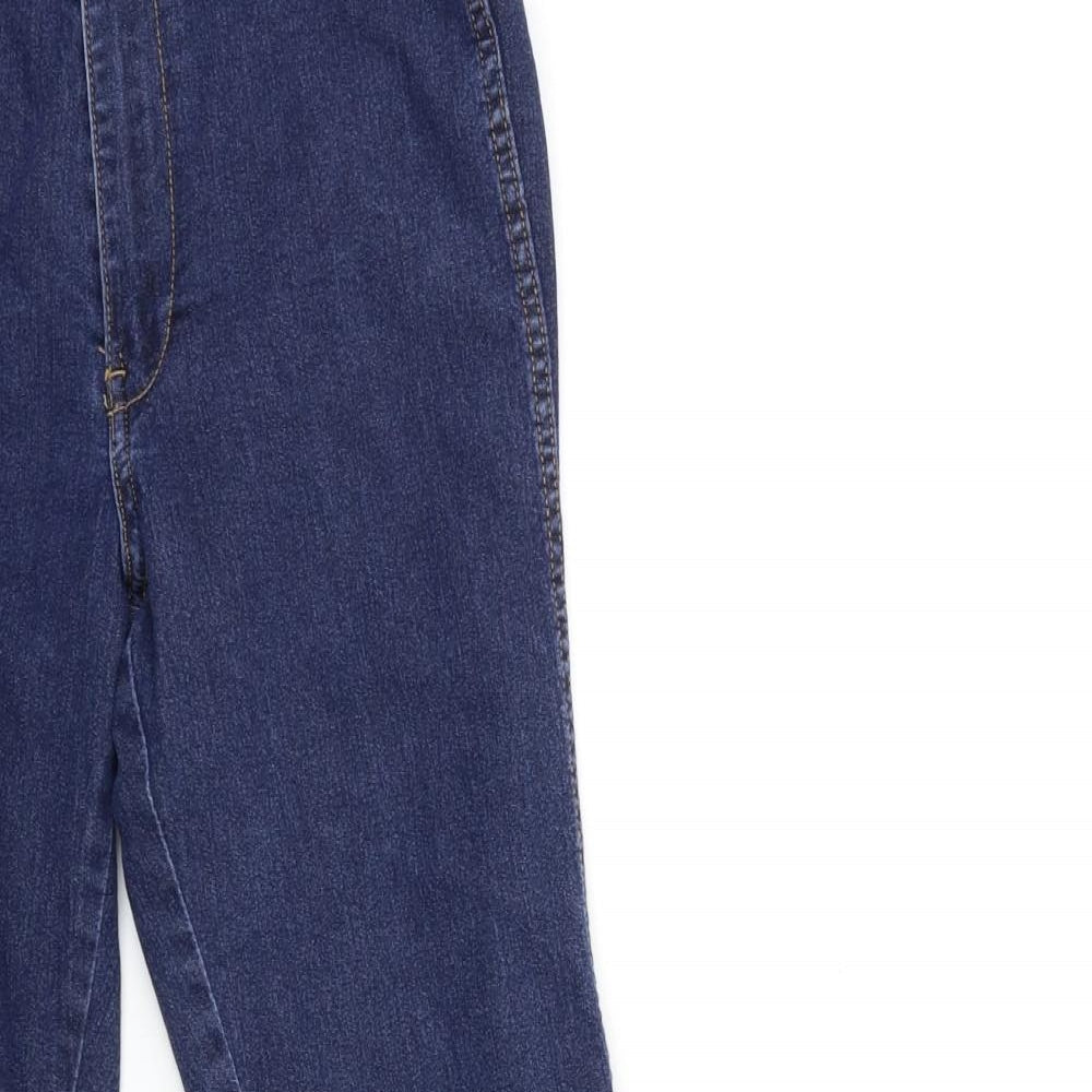 H&M Womens Blue  Denim Skinny Jeans Size 28 in L29 in
