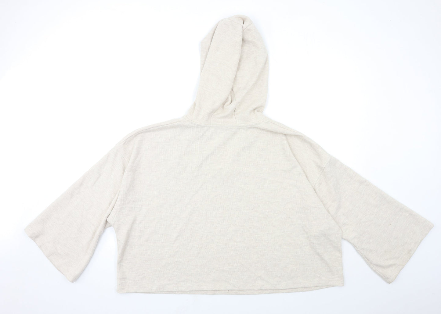 Primark Womens Beige   Pullover Hoodie Size 14