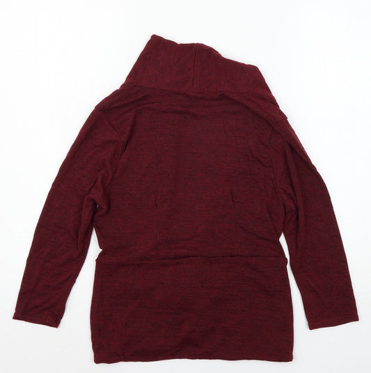 Simply Stock Shop Womens Purple  Knit Cardigan Jumper Size S