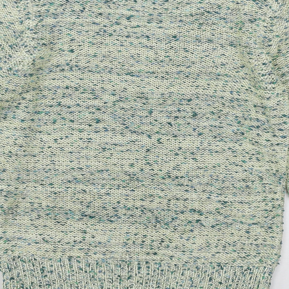 Uta Raasch Womens Green  Knit Pullover Jumper Size 10