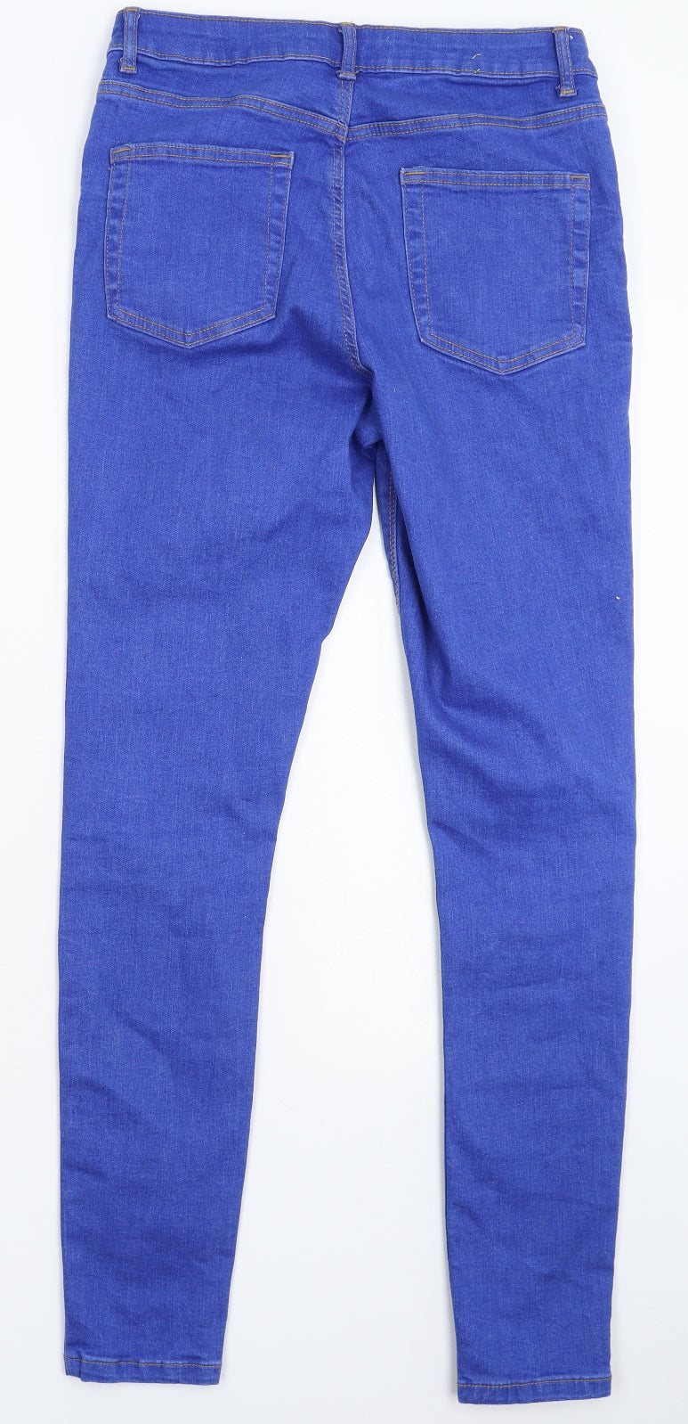 Denim & Co. Womens Blue  Denim Jegging Jeans Size 12 L30 in