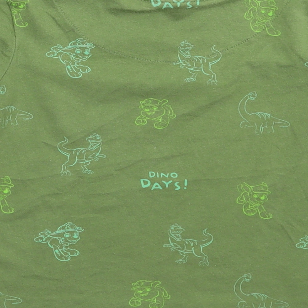 George Girls Green   Basic T-Shirt Size 2-3 Years