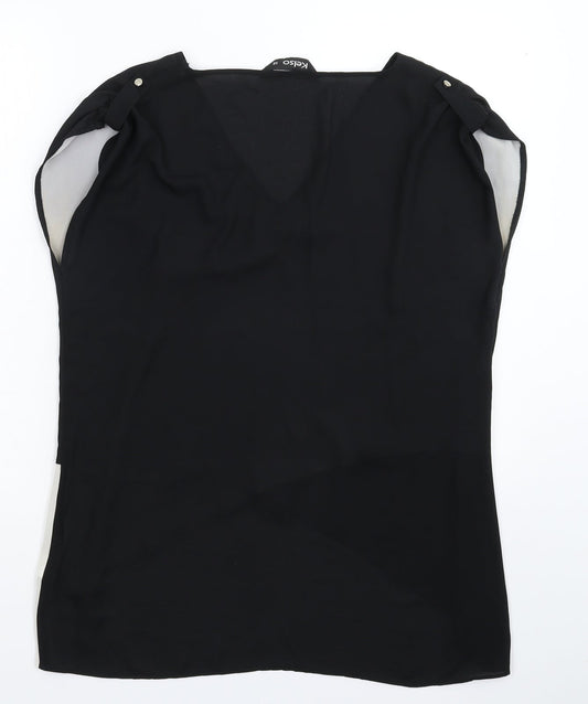 Kelso Womens Black   Basic Blouse Size 12