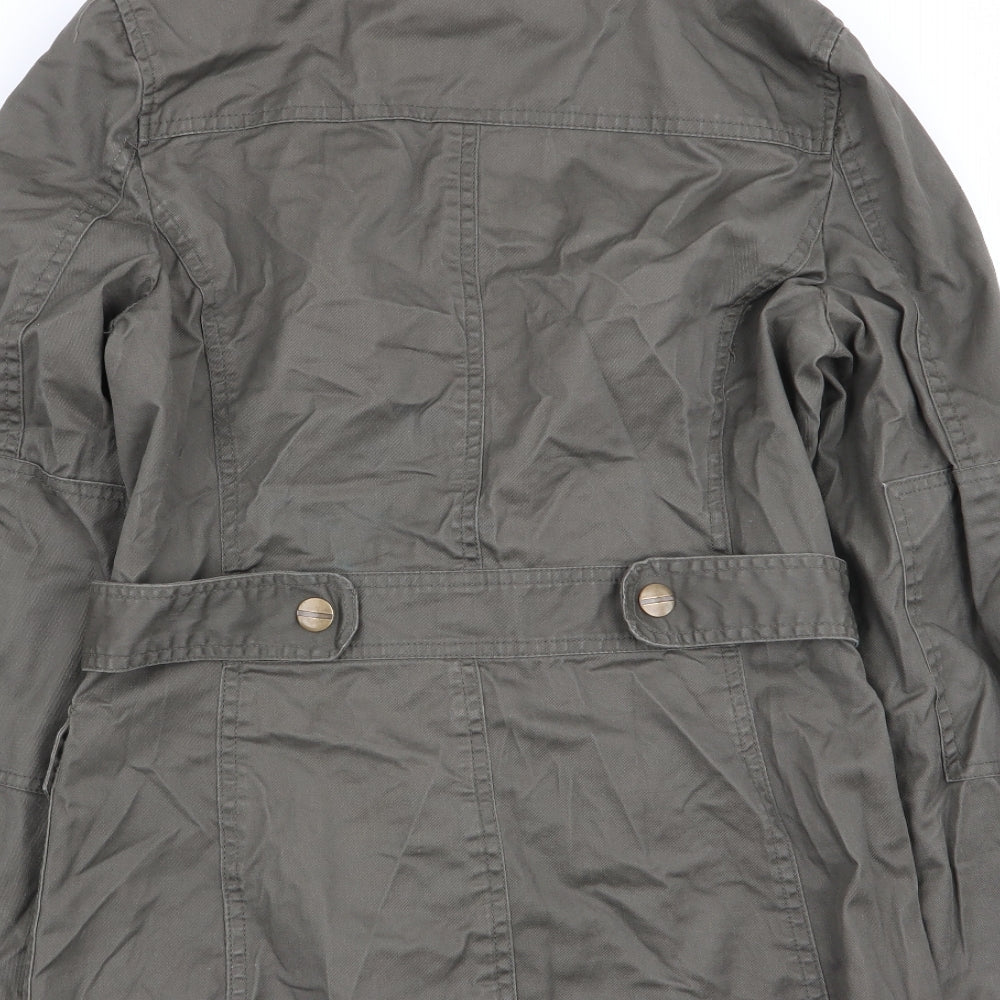 denim and co Womens Green   Jacket Coat Size 8