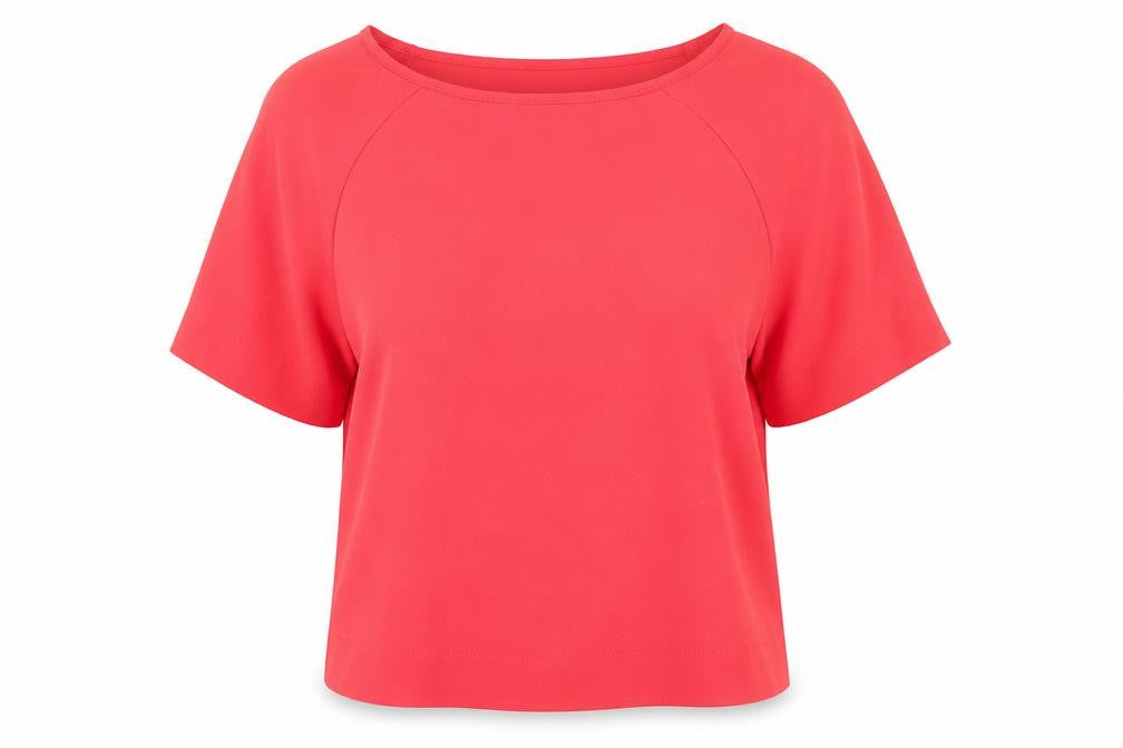 New Look Womens Orange   Basic Blouse Size 8