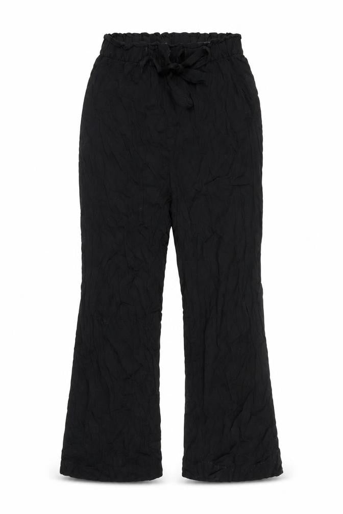 H&M Womens Black   Capri Trousers Size 10 L27 in