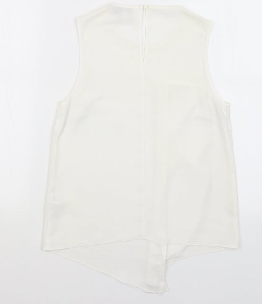 ASOS Womens White   Basic Tank Size 8