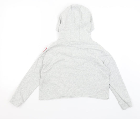 NEXT Girls Grey   Pullover Hoodie Size 11 Years