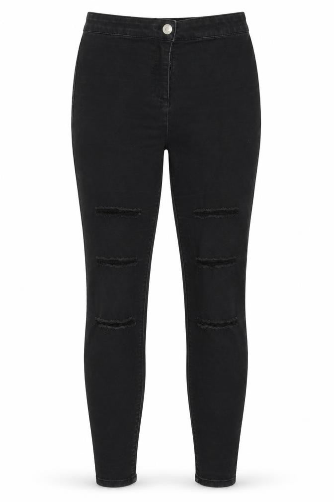 Papaya Womens Black   Skinny Jeans Size 10 L26 in