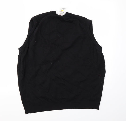 ST MICHEAL  Mens Black   Pullover Sweatshirt Size S