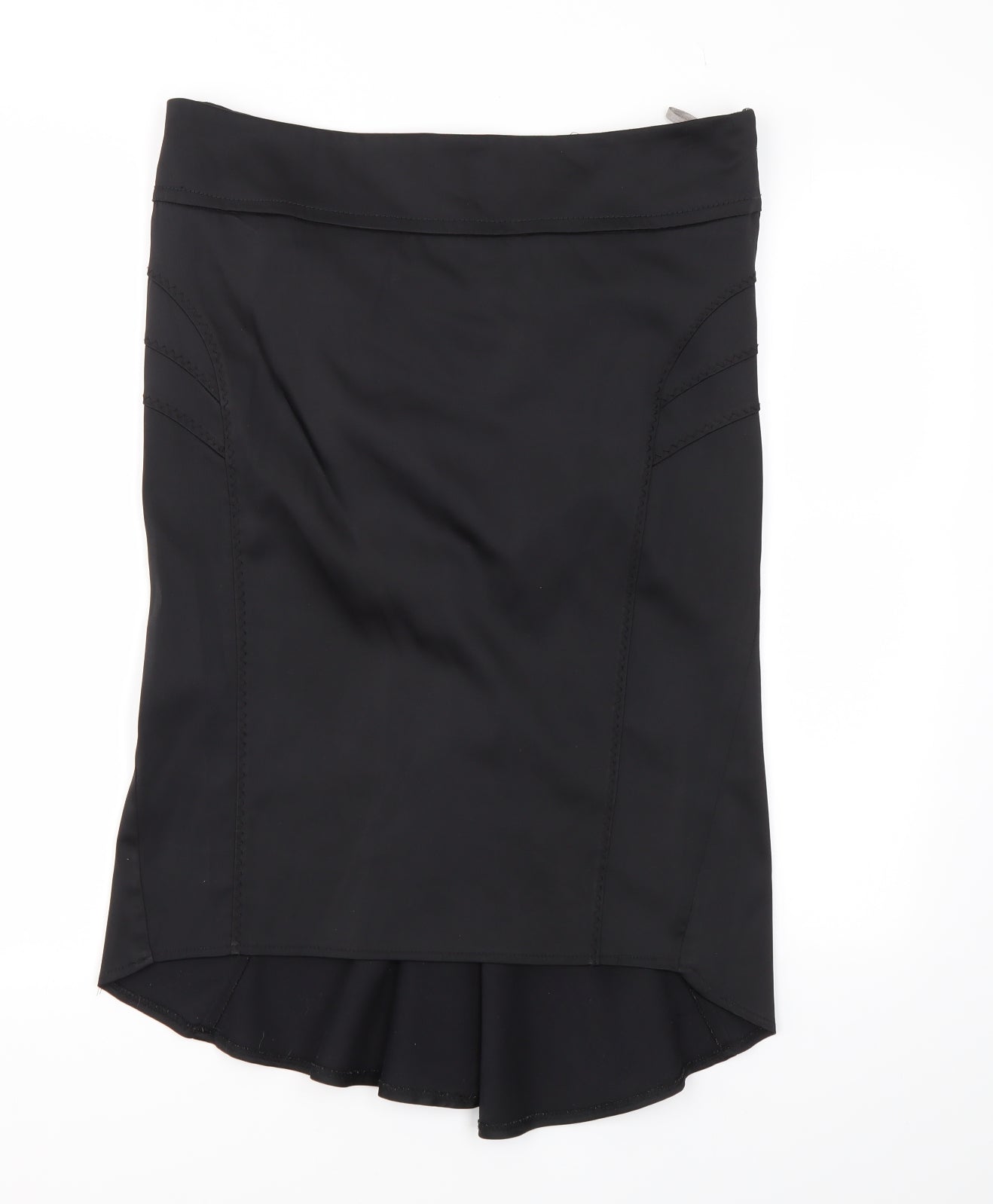 RIVER  ISLAND  Womens Black   A-Line Skirt Size 34