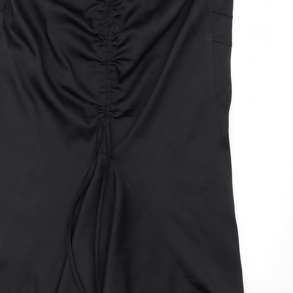 RIVER  ISLAND  Womens Black   A-Line Skirt Size 34