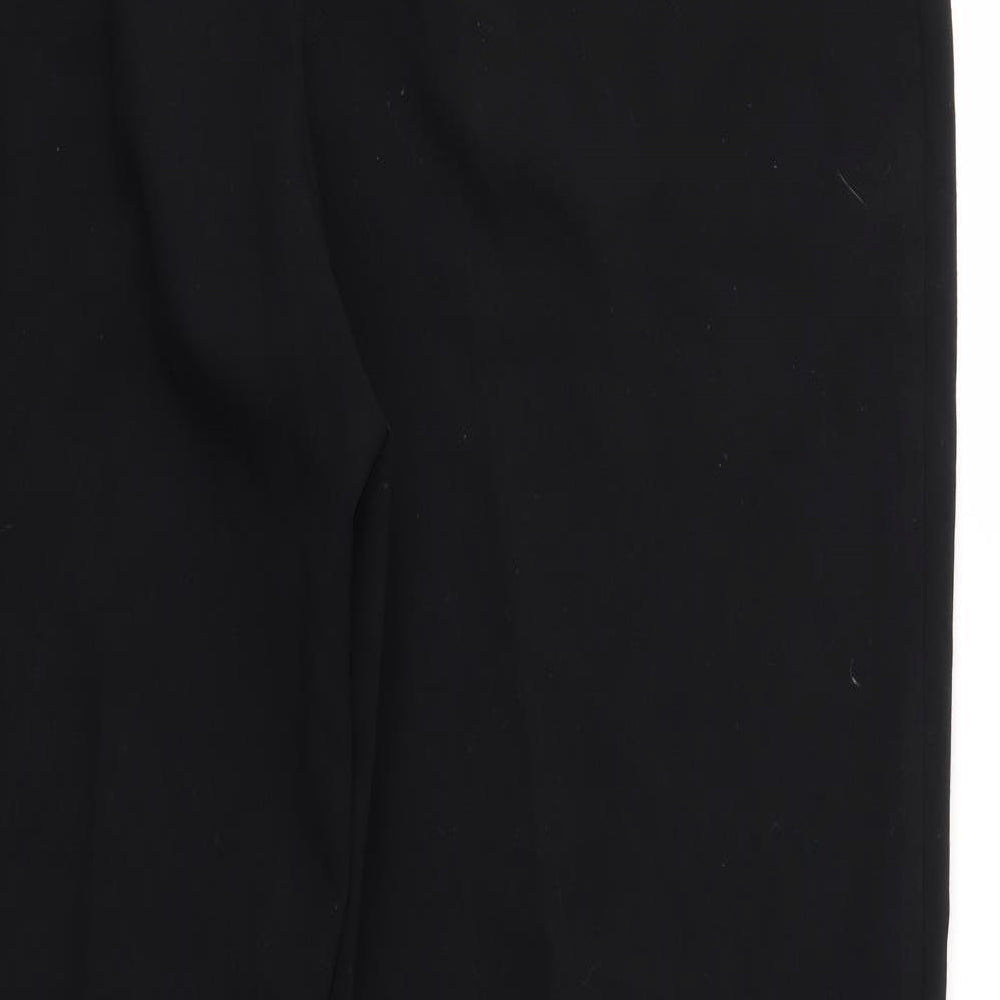 M&S Mens Black   Trousers  Size 18 L31 in