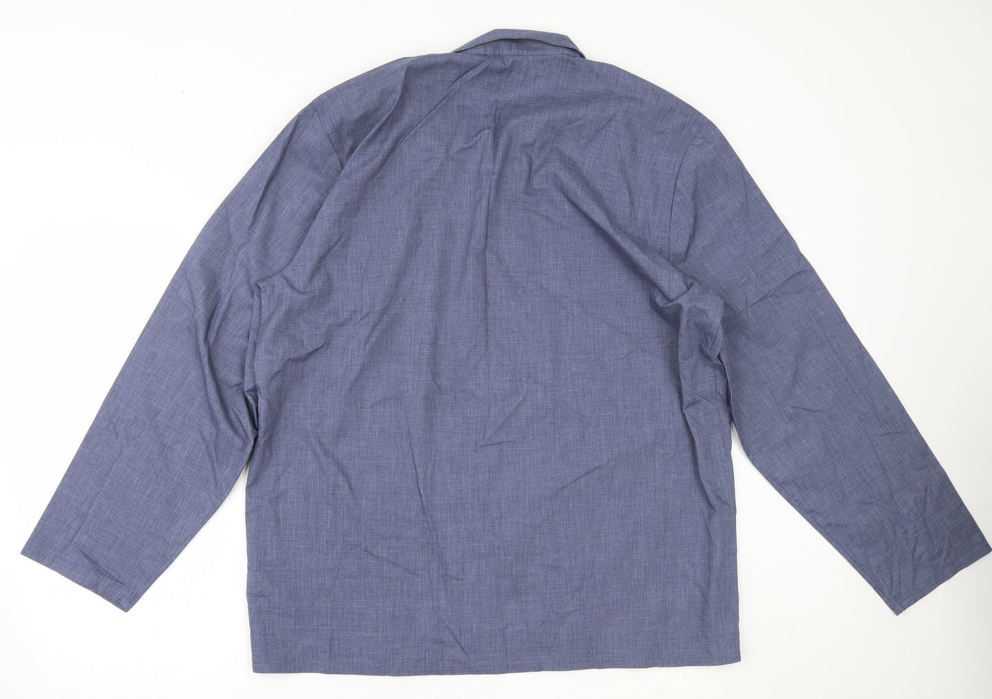 Marks and Spencer Mens Blue    Button-Up Size L