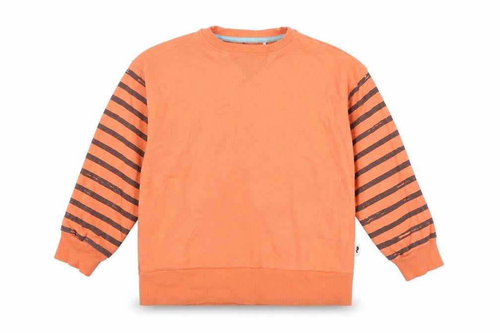 George Boys Orange   Pullover Sweatshirt Size 5-6 Years