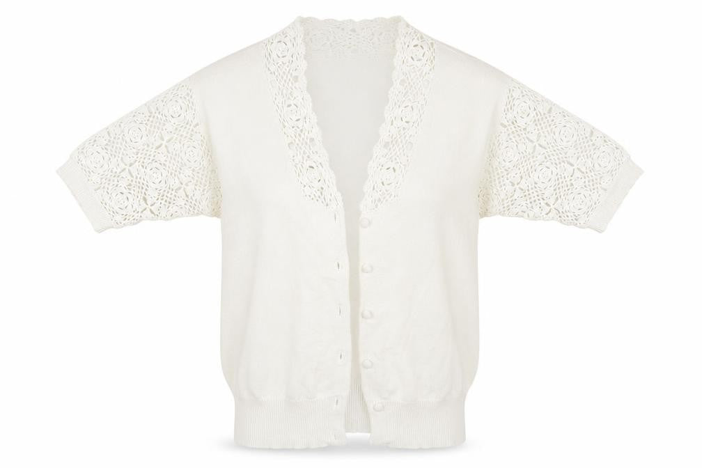 Richards Womens White   Pullover Jumper Size M