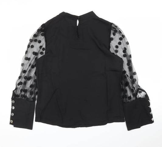 Lapa Womens Black   Basic Blouse Size M
