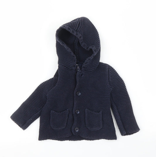 Gap Baby Blue   Cardigan Jumper Size 6-9 Months