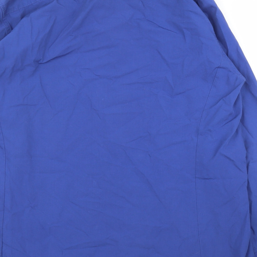 Burton Mens Blue    Button-Up Size XL