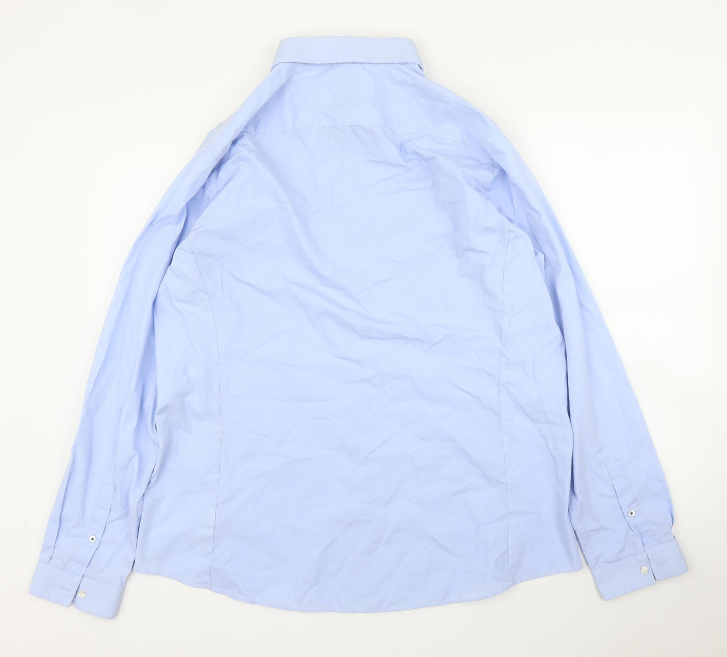 Burton Mens Blue    Button-Up Size XL