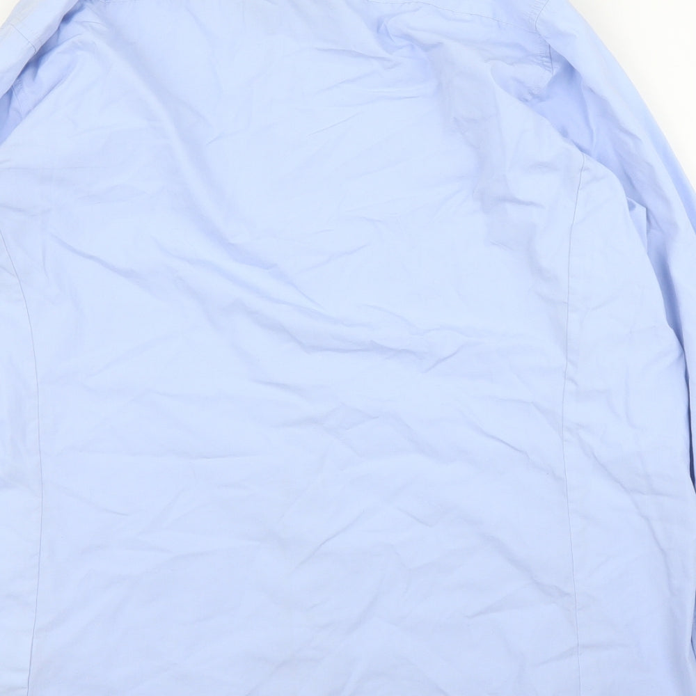 Burton Mens Blue    Button-Up Size XL
