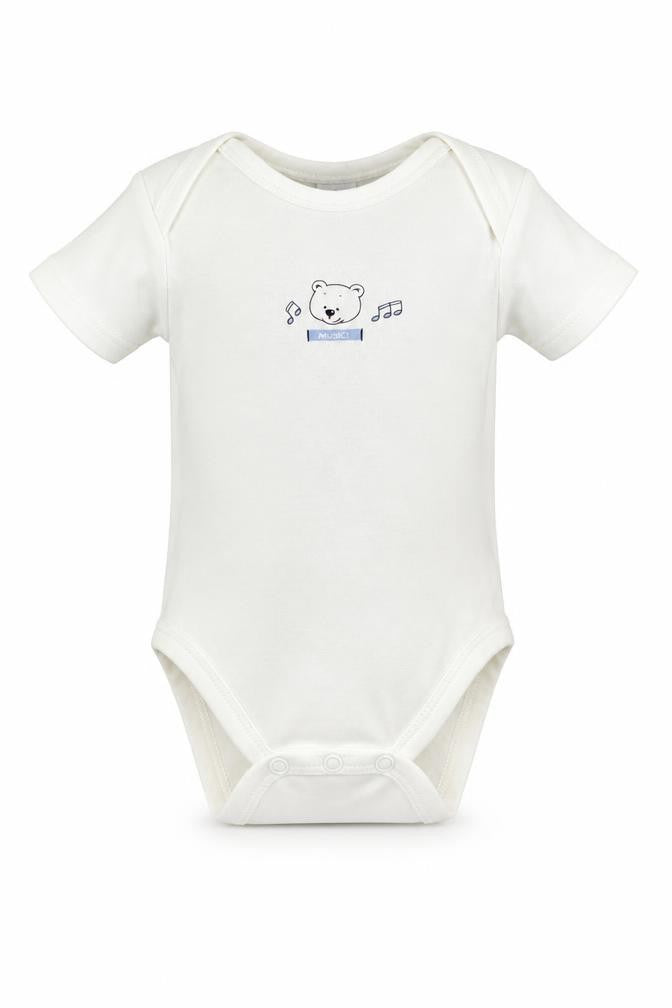 BABY CLUB  Baby White   Babygrow One-Piece Size 3-6 Months