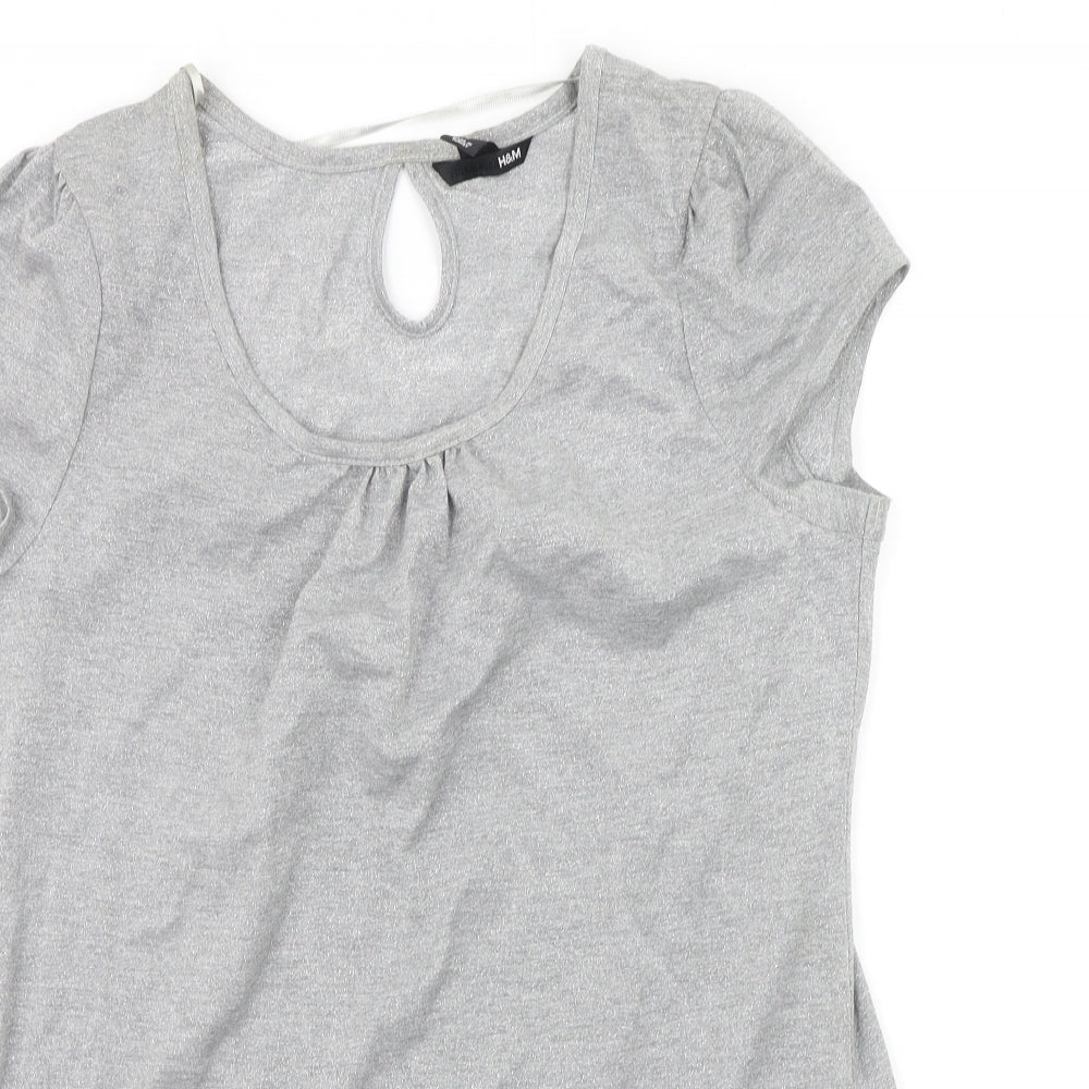 H&M Womens Grey   A-Line  Size L