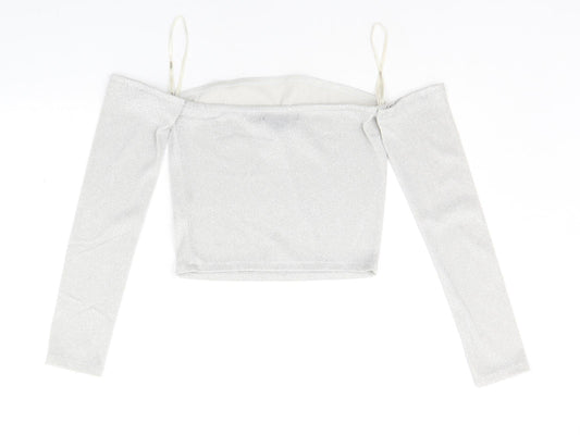 FOREVER 21 Womens Grey   Pullover Jumper Size L