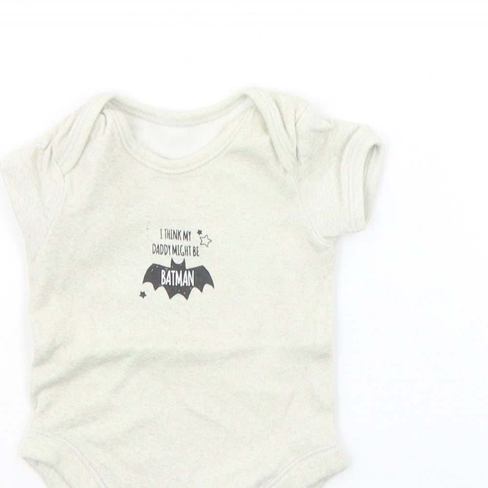 George Baby Grey   Babygrow One-Piece Size 3-6 Months