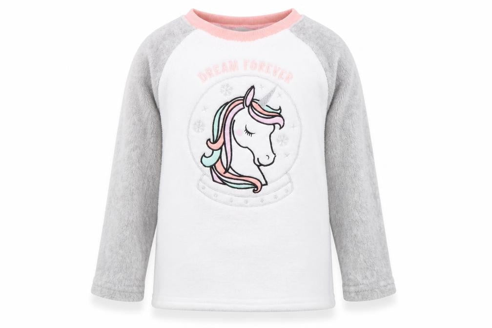 Primark Girls White   Pullover Jumper Size 11-12 Years  - Unicorn
